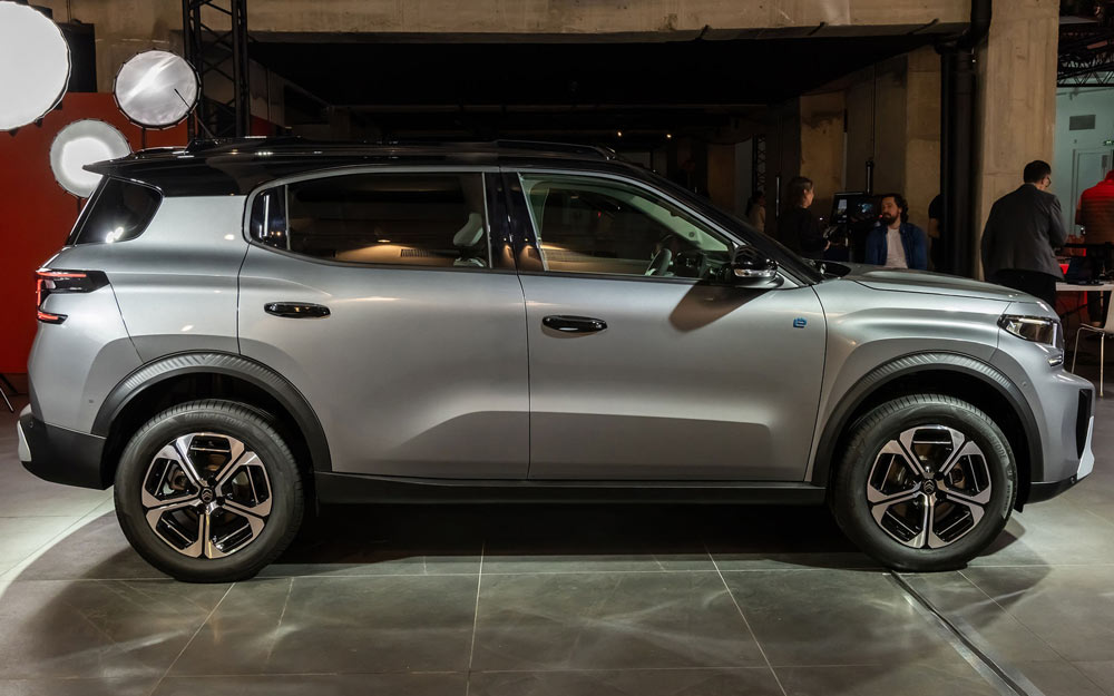 Laterale Passeggero di Citroen C3 Aircross Laterale Passeggero di Citroen C3 Aircross